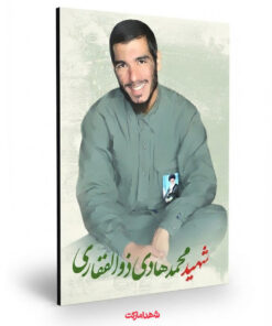 قاب شاسی شهید محمد هادی ذوالفقاری