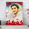 قاب تصویر شهید حججی