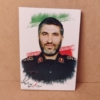 تابلو قاب شهید احمد کاظمی