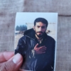 تصویر شهید صدرزاده روی برچسب