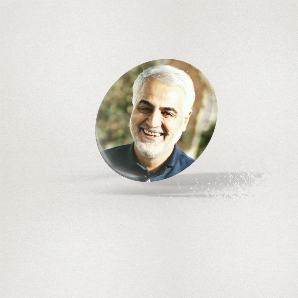 ۵عدد پیکسل سوزنی شهید حاج قاسم سلیمانی کد ۰۰۱
