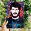 قاب شاسی مداح شهید سید مجتبی علمدار