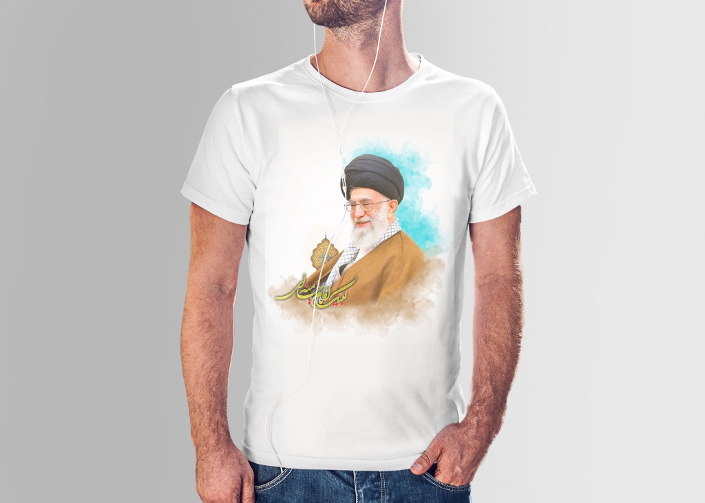 تیشرت با تصویر رهبری