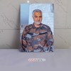 قاب عکس بسیار زیبای سید الشهدای مقاومت حاج قاسم سلیمانی با لباس نظامی