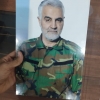 قاب عکس حاج قاسم سلیمانی