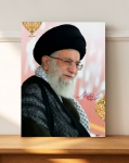 خرید تابلو امام خامنه ای طرح لبیک یا امام خامنه ای
