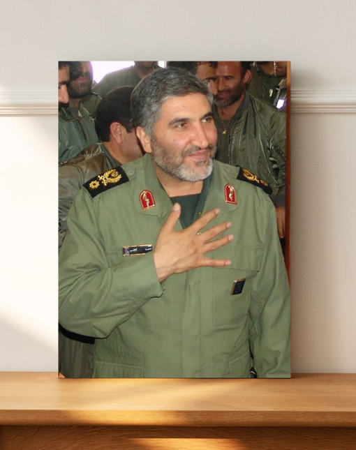 قاب عکس شهدا شهید حاج احمد کاظمی