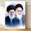 قاب عکس امام و رهبری باکیفیت بالا