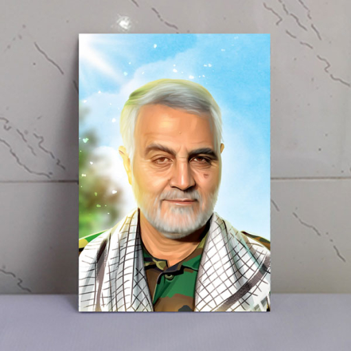 قاب شاسی شهید سلیمانی باکیفیت بسیار بالا