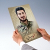 پوستر شهید وحید زمانی نیا باکیفیت عالی