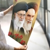 خرید پوستر عکس زیبا و فوق العاده باکیفیت امام و رهبری