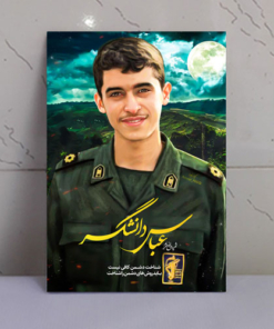 قاب شاسی فوق العاده زیبای شهید عباس دانشگر