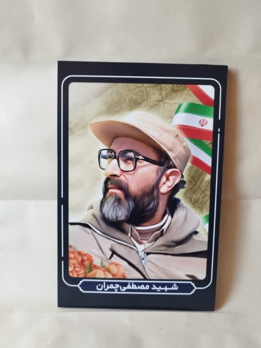 قاب شاسی شهید مصطفی چمران با طراحی زیبا