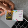برچسب دفتر و کتاب با تصویر شهید بابک نوری هریس