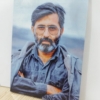 خرید تابلو شاسی قاب عکس شهید سید مرتضی آوینی باکیفیت بسیار بالا