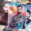 مجموعه برچسب شهدا عکس شهید حججی