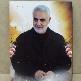 قاب شاسی جذاب حاج قاسم سلیمانی