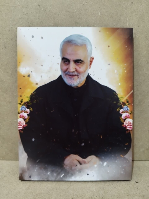 قاب شاسی جذاب حاج قاسم سلیمانی