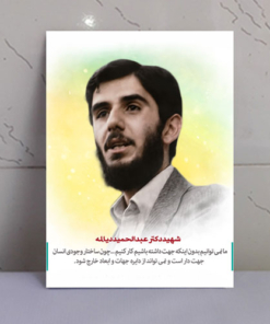 قاب شاسی شهید دکتر عبدالحمید دیالمه