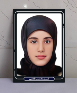 قاب شاسی شهیده زینب کمایی با عکس کیفیت عالی