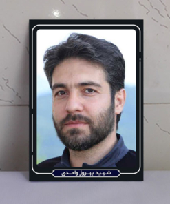 قاب شاسی شهید بهروز واحدی با عکس کیفیت عالی
