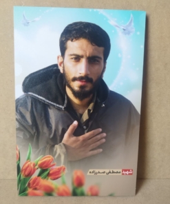 قاب شاسی شهید مصطفی صدرزاده با طراحی فوق العاده زیبا