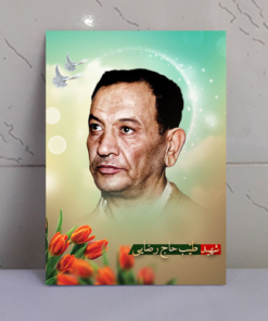 قاب شاسی شهید طیب حاج رضایی طراحی زیبا