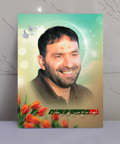قاب شاسی شهید حسن تهرانی مقدم طراحی زیبا