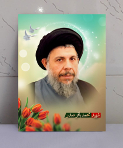 قاب شاسی شهید محمدباقر صدر طراحی زیبا
