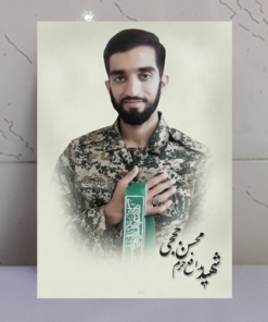 قاب شاسی شهید محسن حججی شهید بی سر