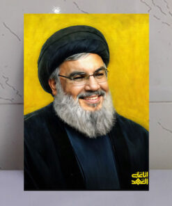 قاب شاسی انا علی العهد شهید سید حسن نصرالله