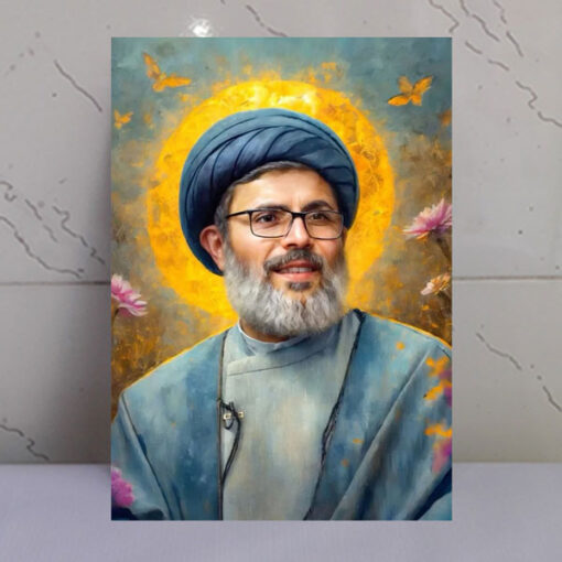 قاب شاسی عکس باکیفیت شهید سید هاشم صفی الدین