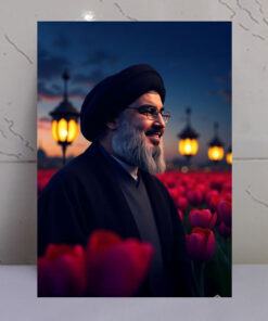 قاب شاسی شهید سرافراز سید حسن نصرالله با کیفیت عالی