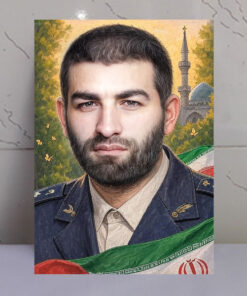 قاب شاسی شهید عباس بابایی خلبان تیز پرواز