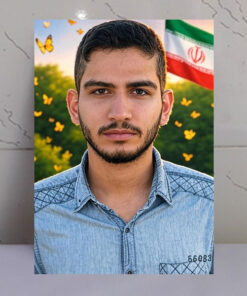 قاب شاسی شهید سید روح الله عجمیان شهید جان فدا