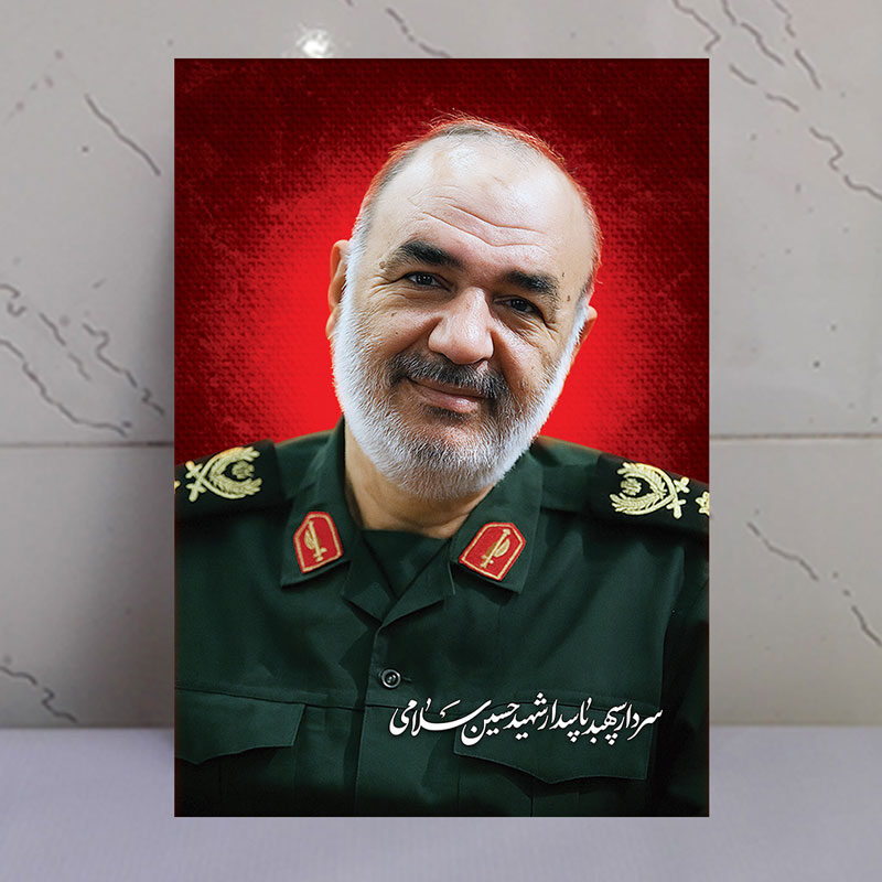قاب شاسی سردار سپهبد شهید سلامی