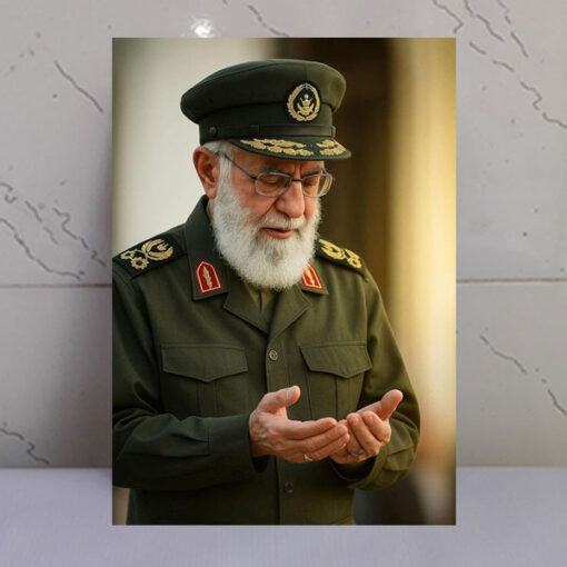 قاب شاسی فرمانده کل قوا امام سید علی خامنه ای (هوش مصنوعی)