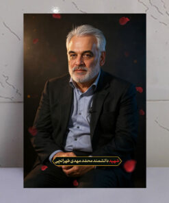 قاب زیبای دانشمند شهید محمد مهدی طهرانچی باکیفیت عالی