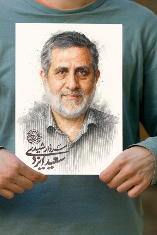 پوستر حاج رمضان/شهید سعید ایزدی