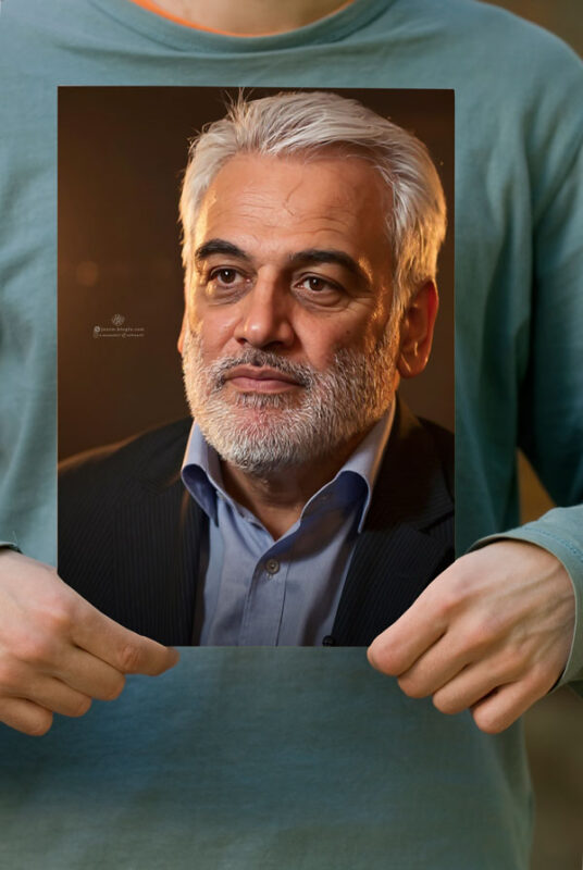 پوستر پرتره زیبای شهید دانشمند دکتر محمد مهدی طهرانچی