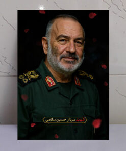 قاب زیبای سردار شهید حسین سلامی باکیفیت عالی