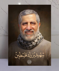 قاب شاسی شهید بزرگ فلسطین سردار سعید ایزدی