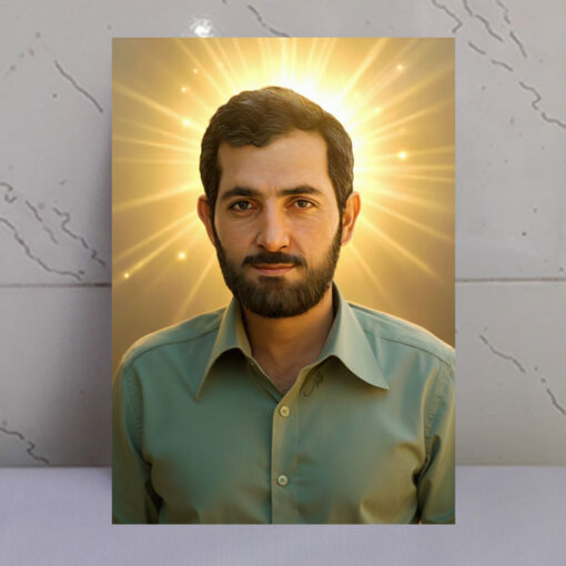 قاب شاسی شهید مهدی باکری /طرح خورشید