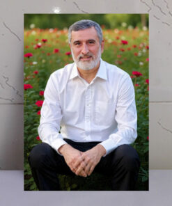 قاب شاسی سردار حاجی زاده در میان دشت و گل