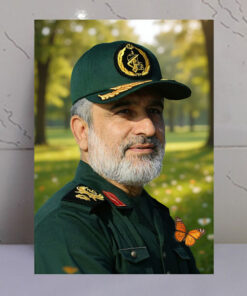 قاب شاسی شهید حاجی زاده در طبیعت