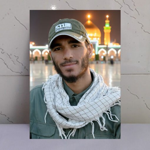 قاب شاسی شهید محمد هادی ذوالفقاری / طرح بین الحرمین