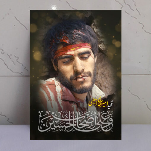 قاب شاسی شهید امیر حاج امینی / طرح و علی اصحاب الحسین