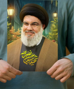 پوستر باکیفیت شهید سید حسن نصرالله فوق العاده باکیفیت