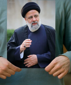 پوستر باکیفیت شهید رئیسی/رئیس جمهور شهید