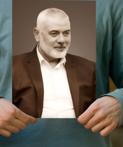 پوستر باکیفیت شهید اسماعیل هنیه/ فرمانده حماس